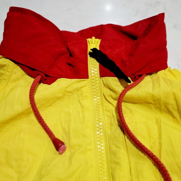 Opening Ceremony Colorblock Crinkle Nylon Storm Varsity Jacket $420 MSRP NWOT - Picture 8 of 11